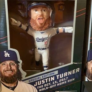 Dodgers Justin Turner Walk-Off Home Run Bobblehead